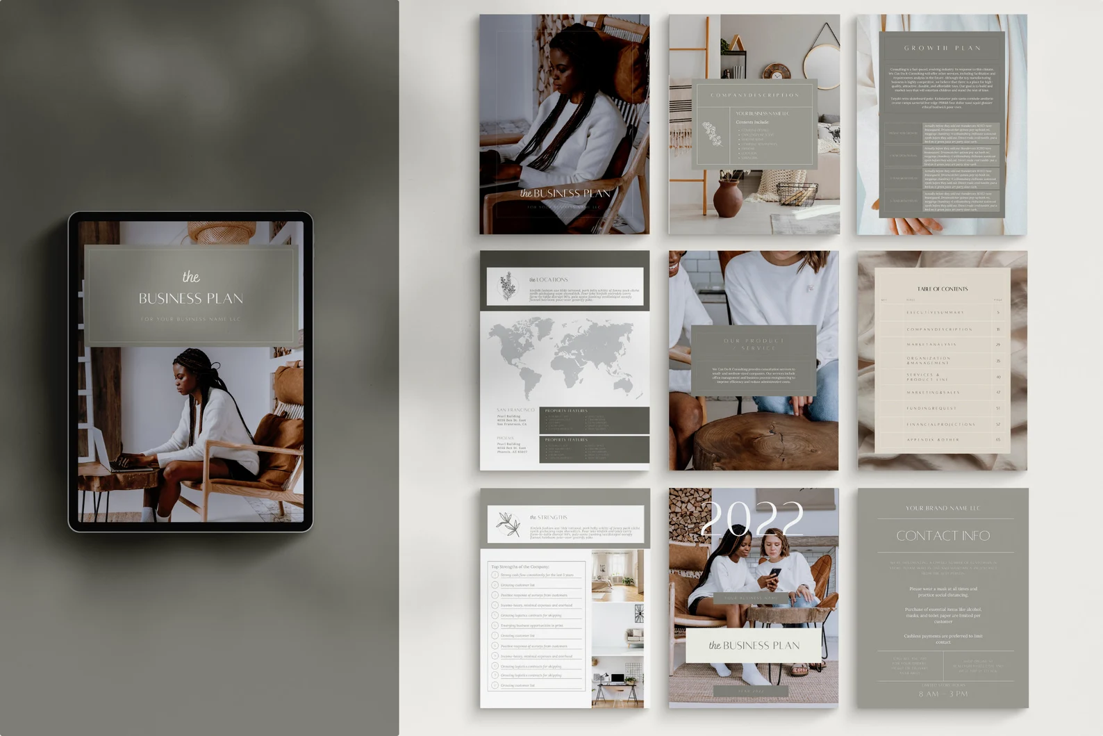 ASTRA Business Plan Canva Template - Image 10